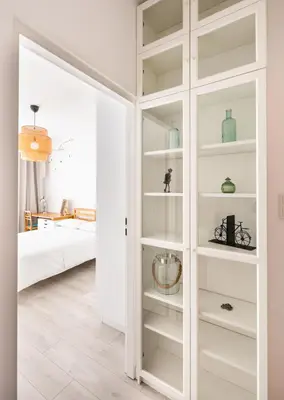 Łóżko lub łóżka w pokoju w obiekcie Ingenious Wilanów Oasis Apartment by BookingHost