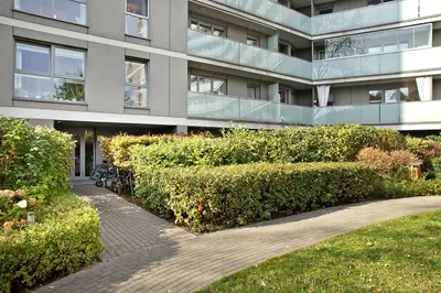 Ogród w obiekcie P&O Apartments Bitwy Warszawskiej II - Ochota