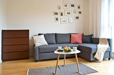Część wypoczynkowa w obiekcie P&O Apartments Bitwy Warszawskiej II - Ochota