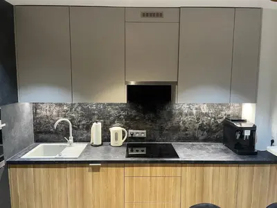 Kuchnia lub aneks kuchenny w obiekcie Brzostek Apartamenty