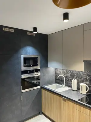 Kuchnia lub aneks kuchenny w obiekcie Brzostek Apartamenty