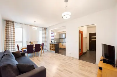 Plan piętra w obiekcie Praga Delightful Apartment by BookingHost