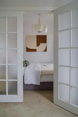Łóżko lub łóżka w pokoju w obiekcie Warsaw Concierge Waszyngton Lounge