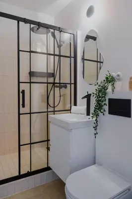 Łazienka w obiekcie Warsaw Concierge Waszyngton Lounge