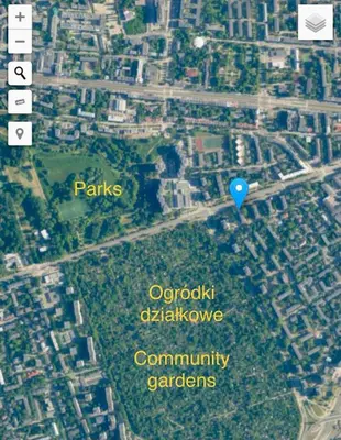 Plan piętra w obiekcie Warsaw Concierge Waszyngton Lounge