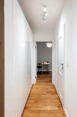 Plan piętra w obiekcie ShortStayPoland Bartycka (B105)