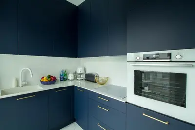 Kuchnia lub aneks kuchenny w obiekcie Nowy Apartment przy Placu Szembeka