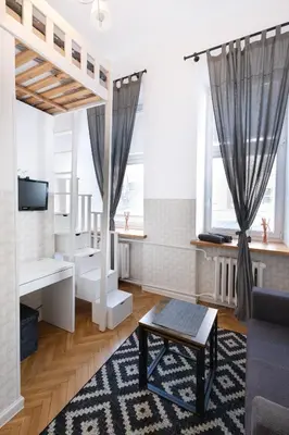 Telewizja i/lub zestaw kina domowego w obiekcie ClickTheFlat Warsaw Philharmonic Apart Rooms