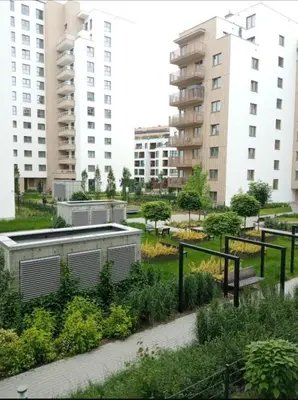 Budynek, w którym mieści się apartament