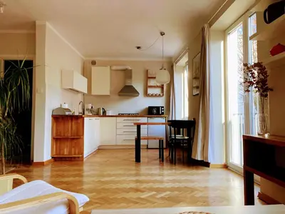 Kuchnia lub aneks kuchenny w obiekcie Elegant Apartment - City Center, near Old Town