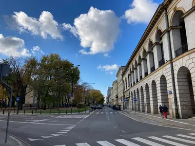 Okolica w pobliżu tego apartamentu