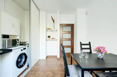 Kuchnia lub aneks kuchenny w obiekcie Charming Apartment in the City Center