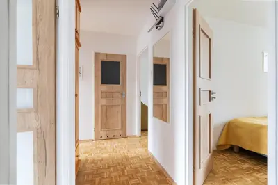 Łóżko lub łóżka w pokoju w obiekcie Verdant Sadyba