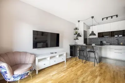 Kuchnia lub aneks kuchenny w obiekcie Gama Home Szwedzka 30