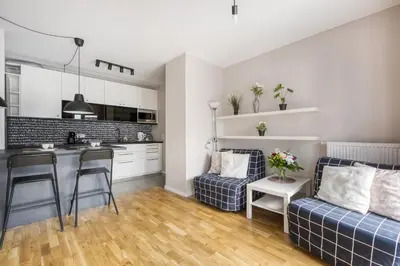 Kuchnia lub aneks kuchenny w obiekcie Gama Home Szwedzka 30