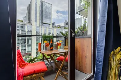 Balkon lub taras w obiekcie Lumina 3-room apart with parking, balcony