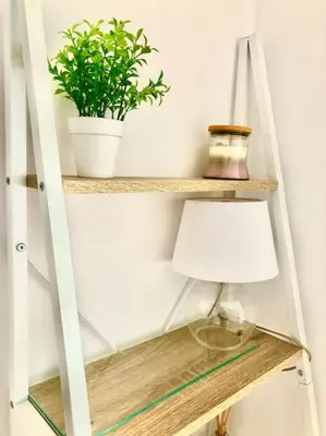 Plan piętra w obiekcie miejskie mieszkanie
