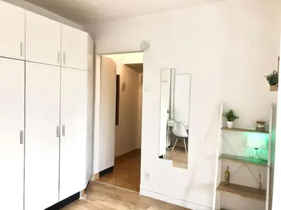 Łazienka w obiekcie miejskie mieszkanie