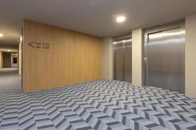 Plan piętra w obiekcie Metro Bielany Apartments with Parking by Noclegi Renters