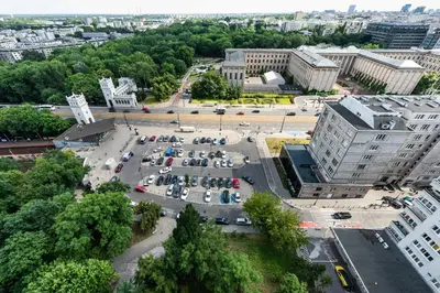 Widok z lotu ptaka na obiekt Smolna Romantic 9th Floor Studio by BookingHost