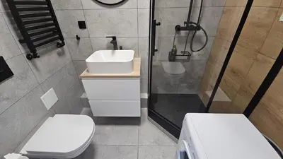 Łazienka w obiekcie Apartament Dzielna
