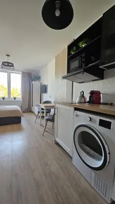 Kuchnia lub aneks kuchenny w obiekcie Apartament Dzielna