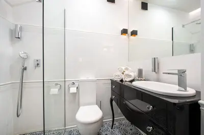 Łazienka w obiekcie Piękny Apartament Fredola