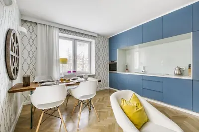 Kuchnia lub aneks kuchenny w obiekcie Piękny Apartament Fredola
