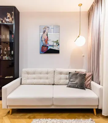 Część wypoczynkowa w obiekcie MOSTOWA Abdank Old Town Apartment by BookingHost