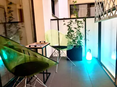 Część wypoczynkowa w obiekcie Praga Północ - najciekawsza dzielnica Warszawy