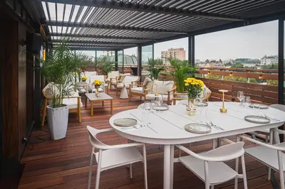 Balkon lub taras w obiekcie Stay inn Hotel Warszawa
