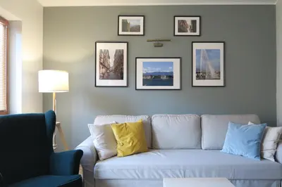 Część wypoczynkowa w obiekcie Apartament Geneva