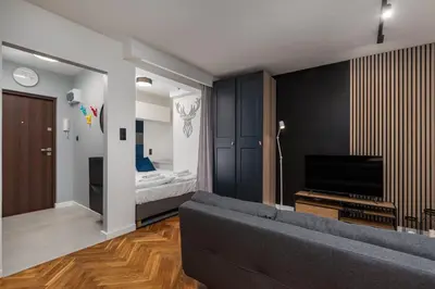 Łóżko lub łóżka w pokoju w obiekcie Bohdanowicza 2 by Homeprime