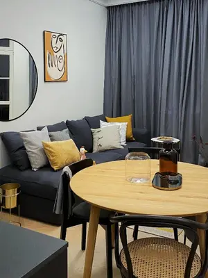 Część wypoczynkowa w obiekcie AK Apartments