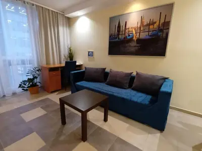 Część wypoczynkowa w obiekcie Apartament Pereca 2