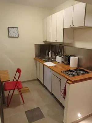 Kuchnia lub aneks kuchenny w obiekcie Apartament Pereca 2