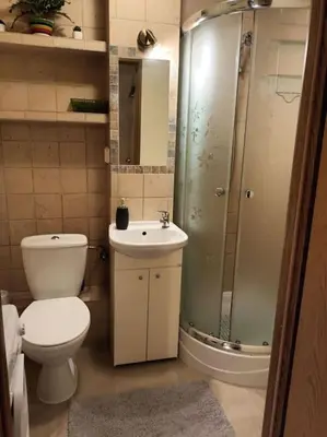 Łazienka w obiekcie Apartament Pereca 2