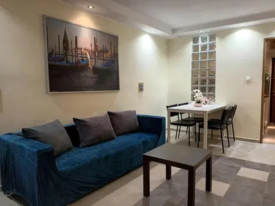 Część wypoczynkowa w obiekcie Apartament Pereca 2