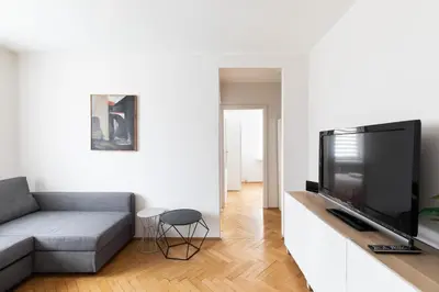 Telewizja i/lub zestaw kina domowego w obiekcie P&O Apartments Gamerskiego