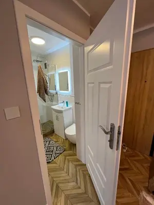Łazienka w obiekcie Apartament w Centrum Warszawy III