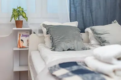 Łóżko lub łóżka w pokoju w obiekcie Wiartel 8 by Homeprime