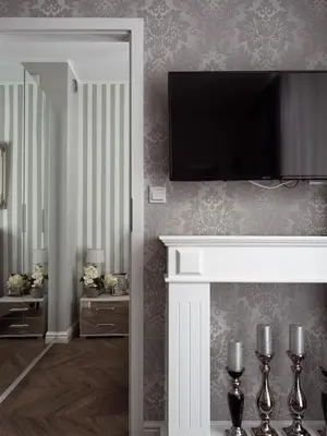 Telewizja i/lub zestaw kina domowego w obiekcie Kasprzaka 29C Free Garage By Perfect Apart