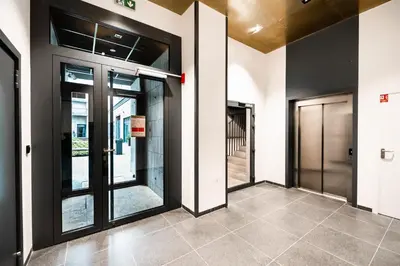 Plan piętra w obiekcie High Wilanów Elegant Apartment by BookingHost