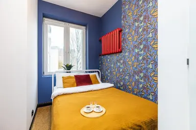 Łóżko lub łóżka w pokoju w obiekcie Tarchomińska 6 SuperApart - Kameralny apartament