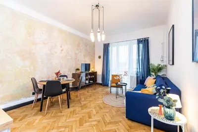 Część wypoczynkowa w obiekcie Tarchomińska 6 SuperApart - Kameralny apartament