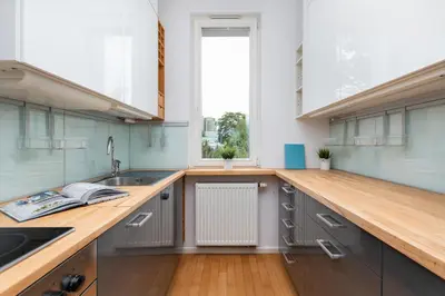 Kuchnia lub aneks kuchenny w obiekcie Apartament Polna by Your Freedom