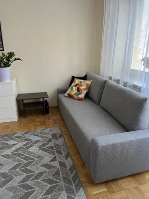 Część wypoczynkowa w obiekcie Apartment Kabaty