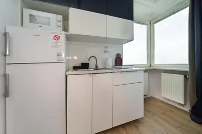 Kuchnia lub aneks kuchenny w obiekcie 23 MGR Rooms Sonata