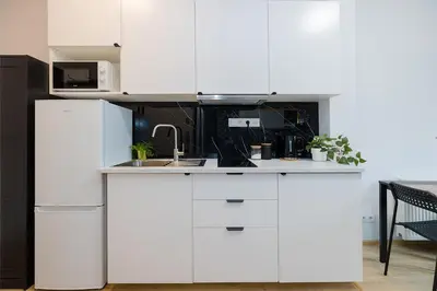 Kuchnia lub aneks kuchenny w obiekcie 23 MGR Rooms Sonata