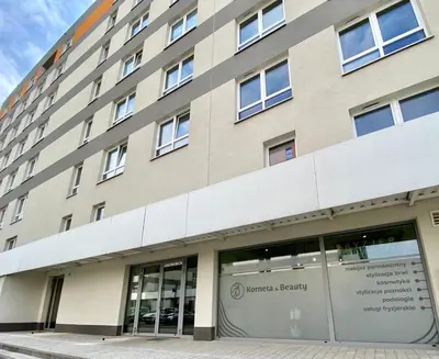 Budynek, w którym mieści się apartament